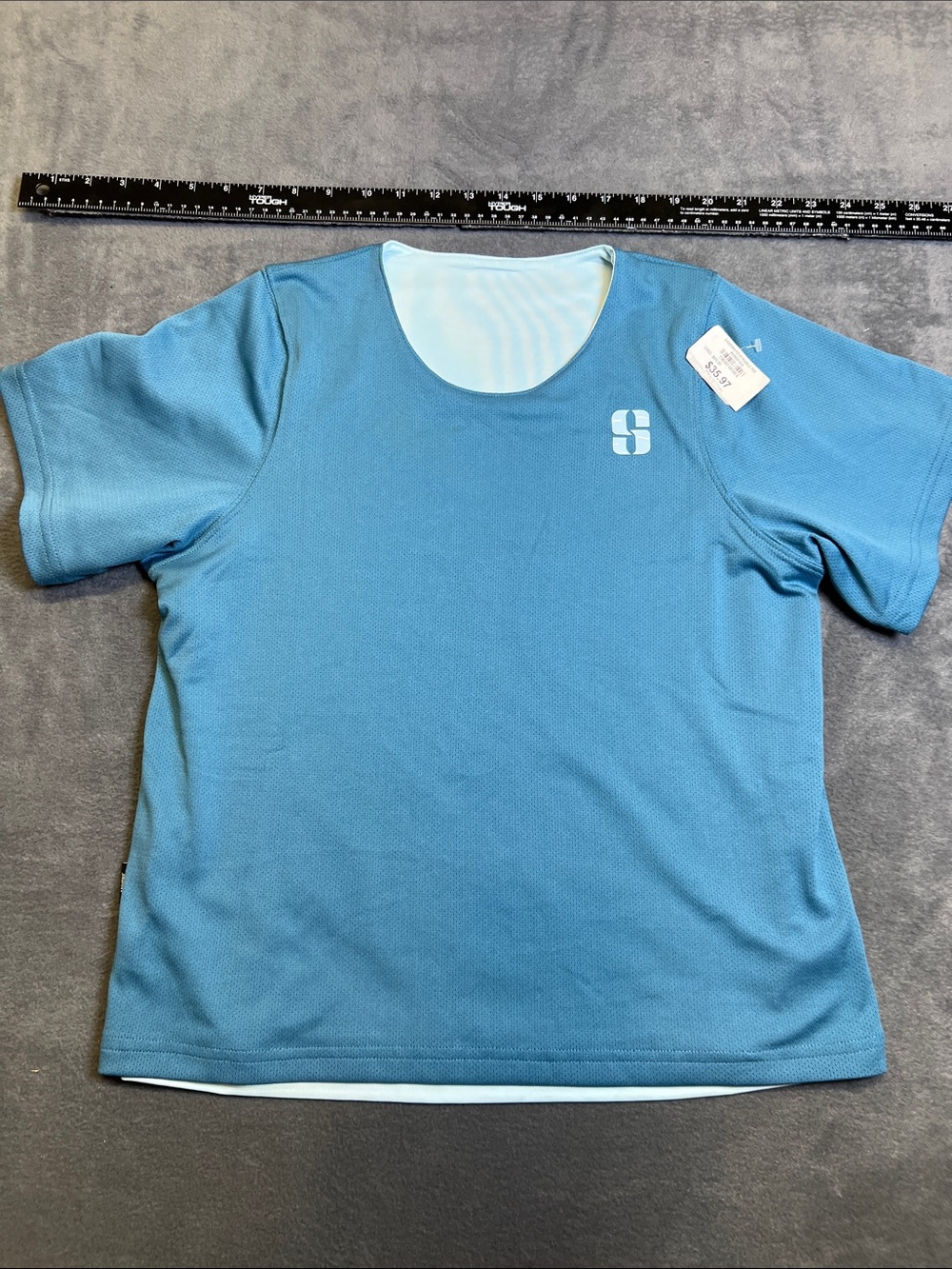 Nike Light Blue Short Sleeve Athletic Tee
